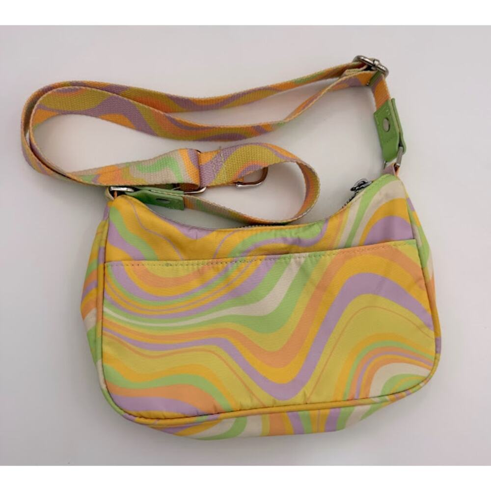 Wild Fable Pastel Swirl Shoulder Bag Adjustable Strap Y2K - Picture 3 of 7